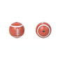15mm Silicone Beads Sports Ball Printed Soccer Football Volleyball 10pcs 13