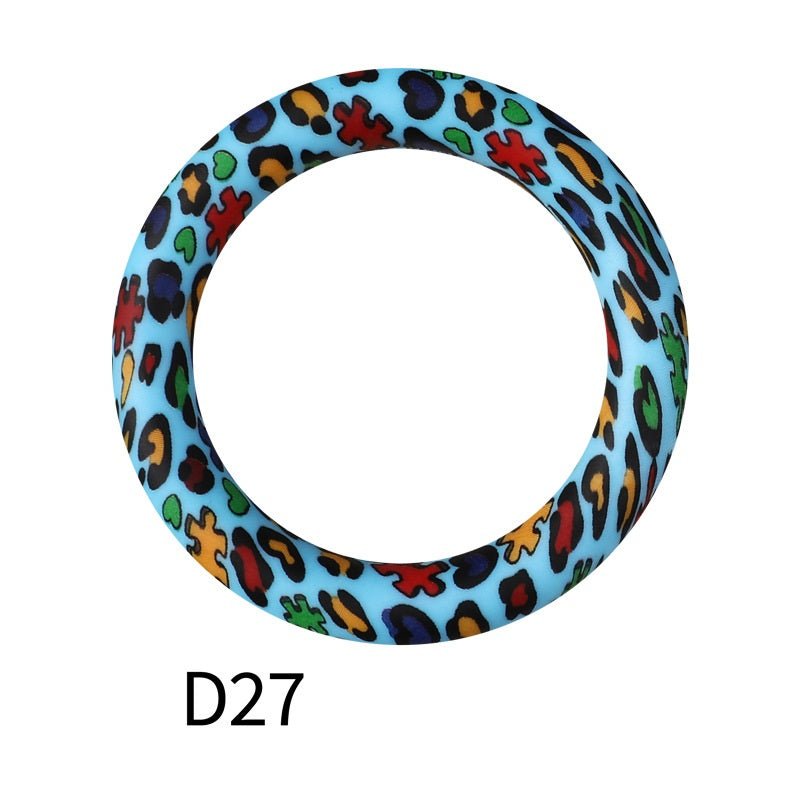 65mm Printing circular silicone rings 29