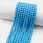 Cube Clay Beads 6mm Solid Color Polymer Matte Finish 10strands 24