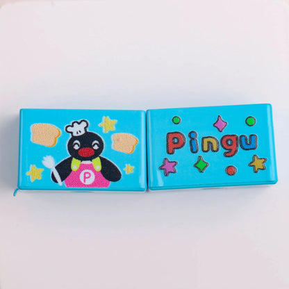 Cartoon Cook Pingu Acrylic Square Beads 20mm Printed 10pcs 8