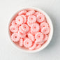 50pcs 12mm 15mm Disc Silicone Beads Solid Colors Smooth Matte