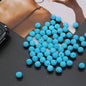 Opaque Bubblegum Beads 20mm Imitation Pearl Waxberry Textured 200pcs 9