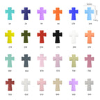 Silicone Focal Beads Cross Sunflower Skull Camouflage 20pcs 2