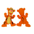 Silicone 3D Focal Beads Winnie the Pooh Tiger Front View Smiling Face