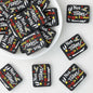 Halloween Square Silicone Focal Beads Magic Theme 20pcs