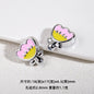 Tulip Shaped 18mm Enamel Acrylic Beads with UV Coating 20pcs 8