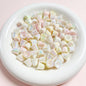 Double Colored Bell Orchid Acrylic Beads 11mm Iridescent 10pcs 7