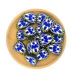 Silicone Focal Beads Club de Futbol Monterrey Blue White Yellow Stars 2