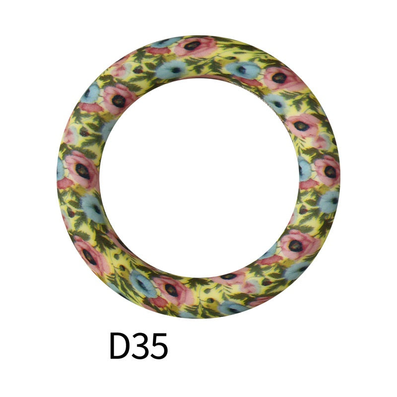 65mm Printing circular silicone rings 37