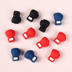 Silicone 3D Focal Beads Boxing Gloves White Label 20pcs 6
