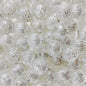Silver Plating Yarn Ball Acrylic Beads 16mm Mixed Colors 20pcs 2