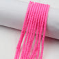 Flat Clay Beads 4mm Solid Color Polymer Disc 10strands 36