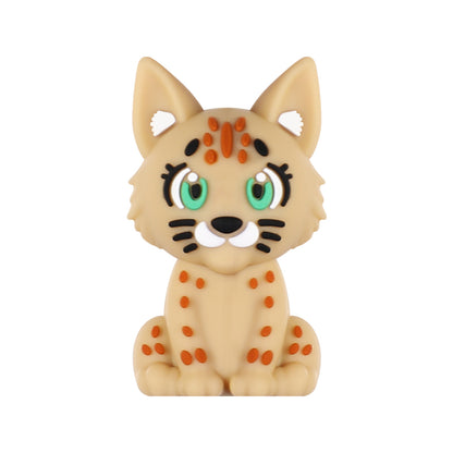 3D Wild Animal Silicone Focal Beads 20pcs 11