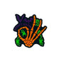 Silicone Focal Beads Spooky Season Skeleton Hand With Bat and Spider 20pcs 3