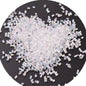 Iridescent Seed Bugle Glass Beads 3mm Mixed Colors 3000pcs 3