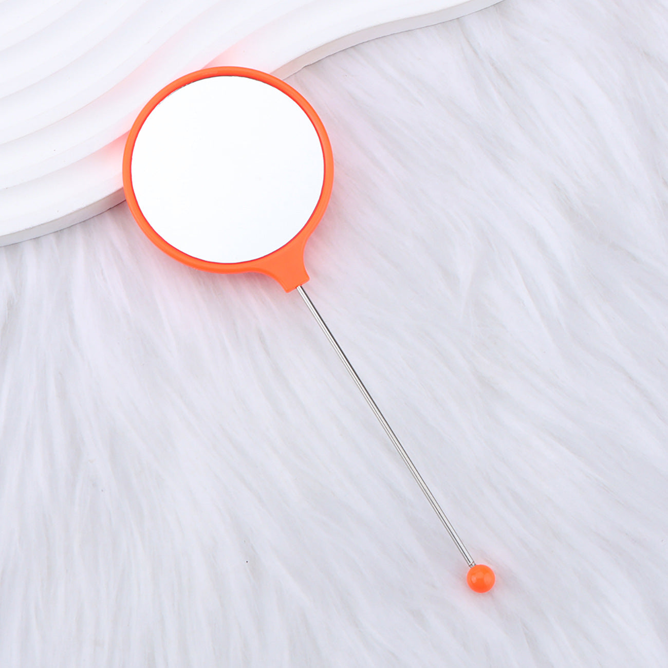 Beadable Mirrors Mini Handheld Round