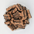 3D Western Style Cowboy Boot Silicone Focal Beads Brown 20pcs