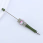 Beadable Pen with Kitty and Rhinestone  43