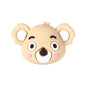Silicone 3D Focal Beads Koala Head Multi Color Pastel Shades 20pcs 9
