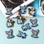 Silicone Focal Beads Disney Stitch Tigger Eeyore Character Group 20pcs 4