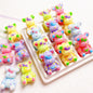 Glow Light In the Dark Little Bear Acrylic Beads 22x32mm 5pcs