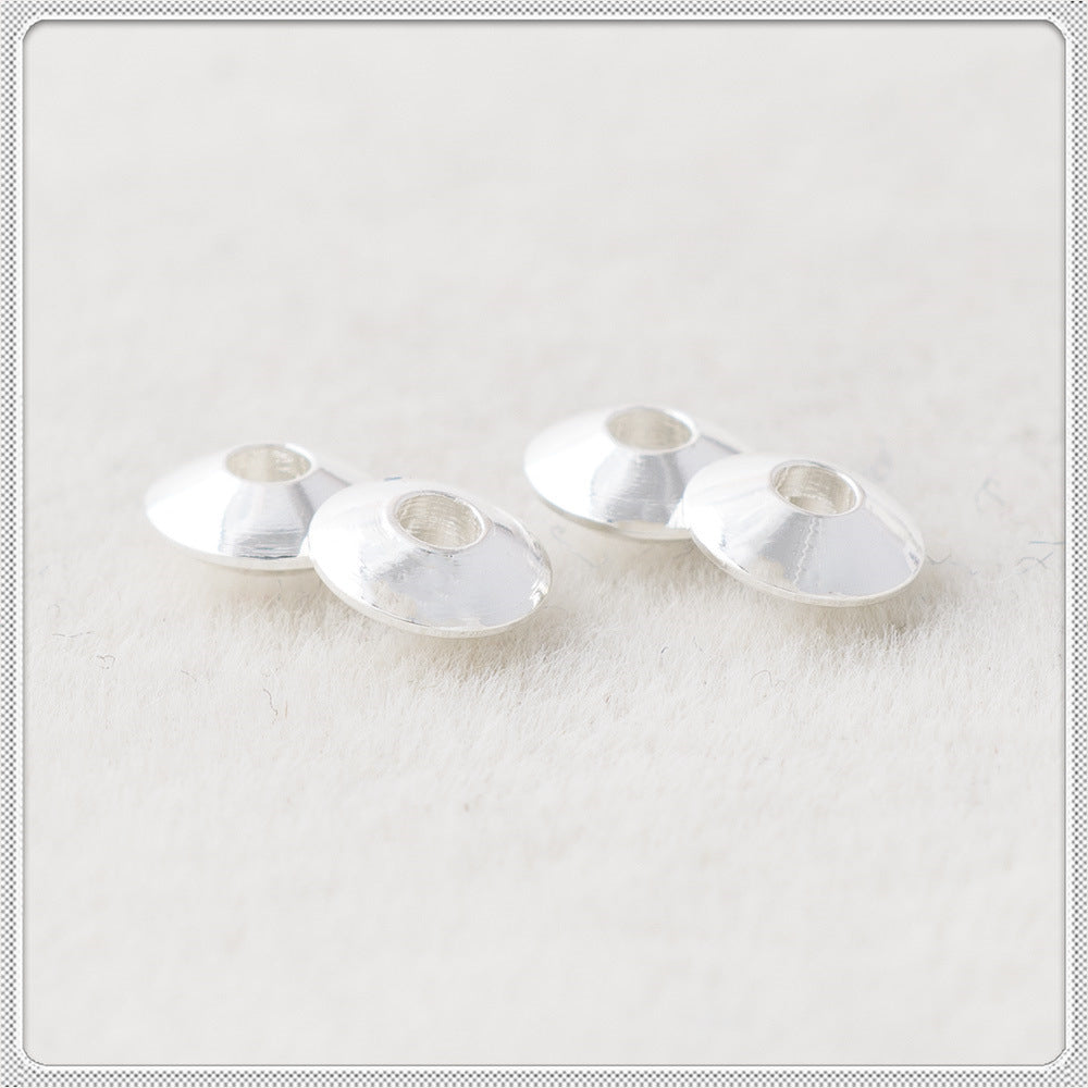 Brass UFO Spacer Beads 4-8mm Smooth Finish 100pcs 7