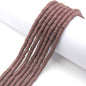 Flat Clay Beads 6mm Solid Color Smooth Polymer Disc 10strands 46