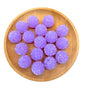 Sugar Acrylic Bubblegum Beads 20mm Frosted Texture Mixed Colors 50pcs 11