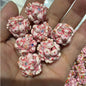 Embellished Bubblegum Beads 20mm Strawberry Shortcake Design 30pcs 8
