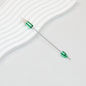 Beadable Double Head Point Drill Nail Tool Metal Handle 12.2cm