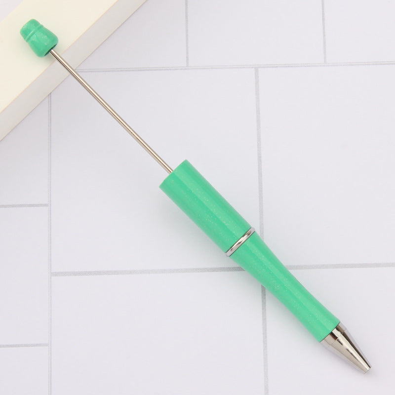 Glitter Beadable Pens Wholesale, Pearlescent Color Ballpoint Barrel Blanks, 11.5mm x 145mm