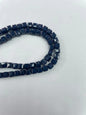 Electroplated Square Glass Beads 6mm Colorful Reflective 96pcs 16