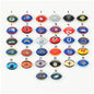 Silicone 3D NFL Focal Beads  20 pcs - 1