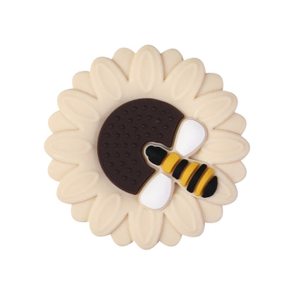 Insect Daisy Silicone Focal Beads 20pcs 13