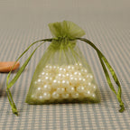 Organza Drawstring Bags Rectangular 30x40cm Solid Colors 100pcs 26