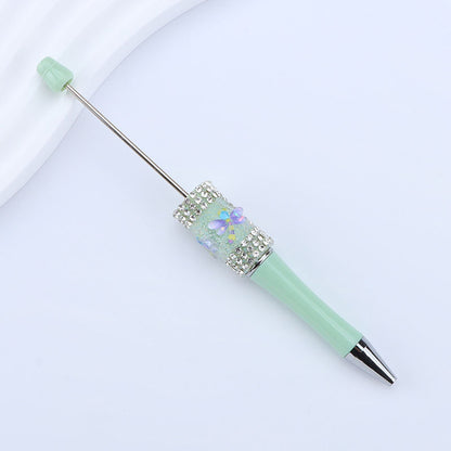 Beadable Pen with Dragonfly Sugar Rhinestone 19