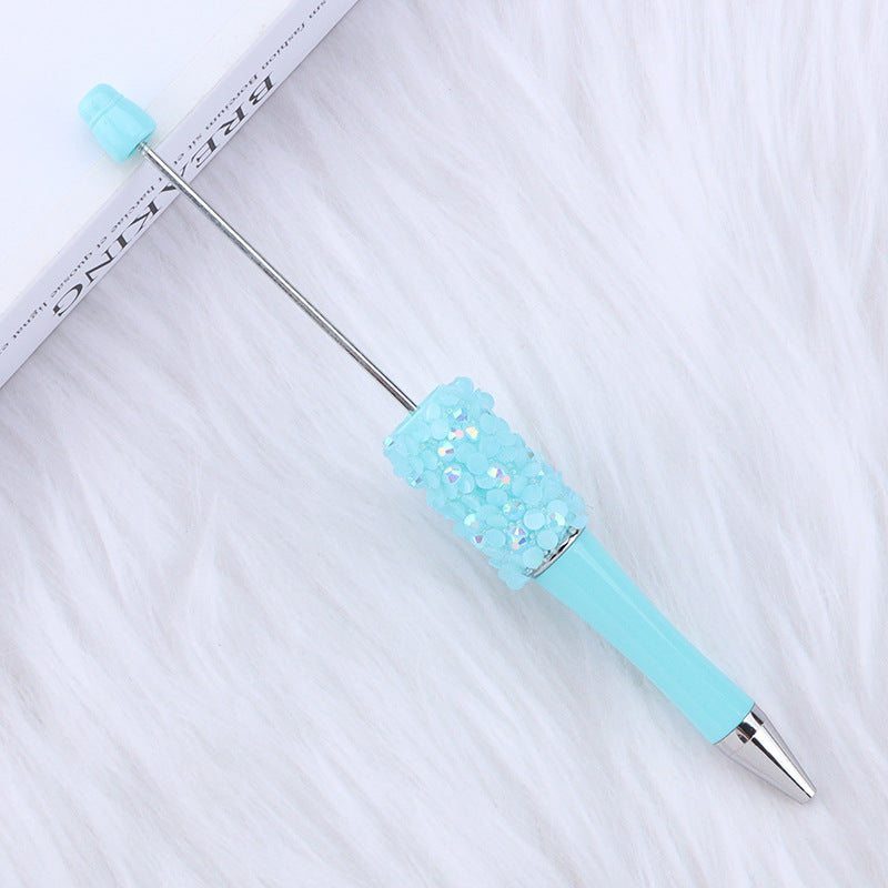 Beadable Pen with Creative Sequin Petal Decoration 11