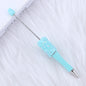 Beadable Pen with Creative Sequin Petal Decoration 11