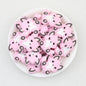 Cute Sitting Fox Silicone Focal Beads 20pcs 4
