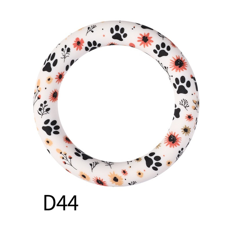 65mm Printing circular silicone rings 46