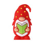 Silicone 3D Focal Beads Teacher Apple With Pencil and Gnome 20pcs 14