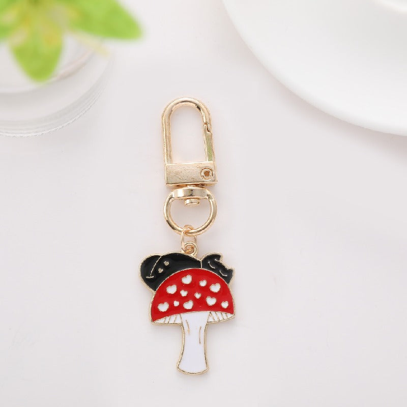 Enamel Astronaut Keychain Metal Zinc Alloy Space Theme Charm 14