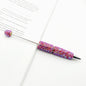 DIY Electroplated Colorful Rhinestones Beadable Pen 10