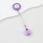 Beadable Pocket Watch Glow In The Dark Silicone Case Easy Pull Buckle