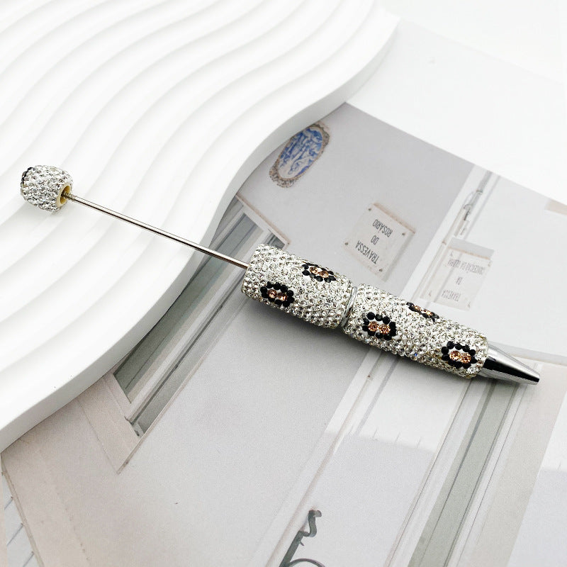 Beadable Pen Double Pack Leopard Print 7