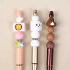 Silicone 3D Focal Beads Tissue Poop Smiling Face Detail 8