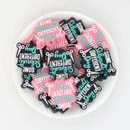 Same Shitdifferent Day Silicone Focal Beads 20Pcs  2