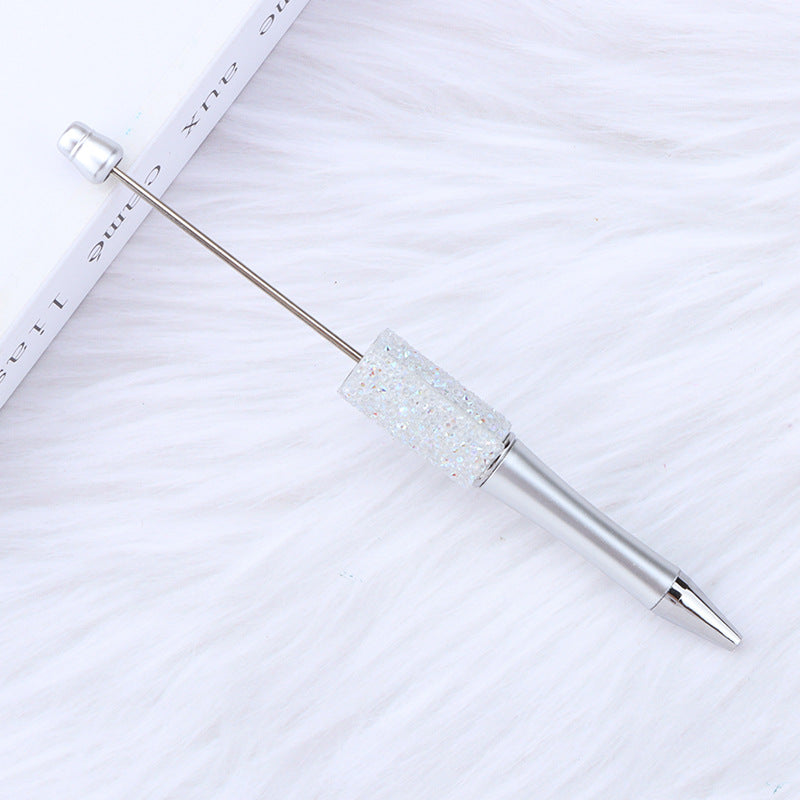Beadable Pen with Stardust Glitter Plastic 8