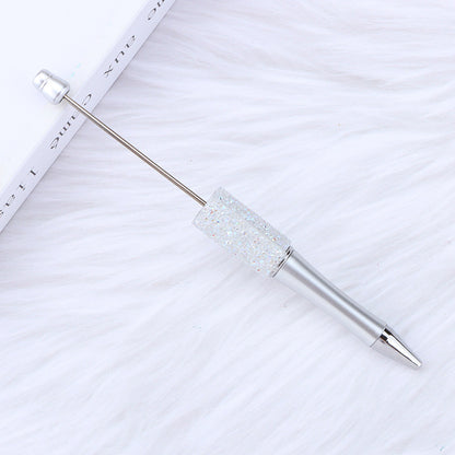 Beadable Pen with Stardust Glitter Plastic 8