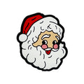 Silicone Focal Beads Christmas Santa Claus Face 20pcs